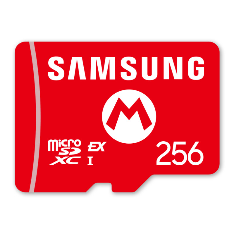 Nintendo 10016156 10016156, 256 GB, MicroSDXC, Rojo