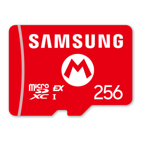 Nintendo 10016156 10016156, 256 GB, MicroSDXC, Rojo