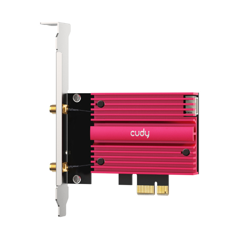 Cudy WE9300S WE9300S, Interno, Inalámbrico, PCI Express, WLAN / Bluetooth, Wi-Fi 7 (802.11be), 5765 Mbit/s