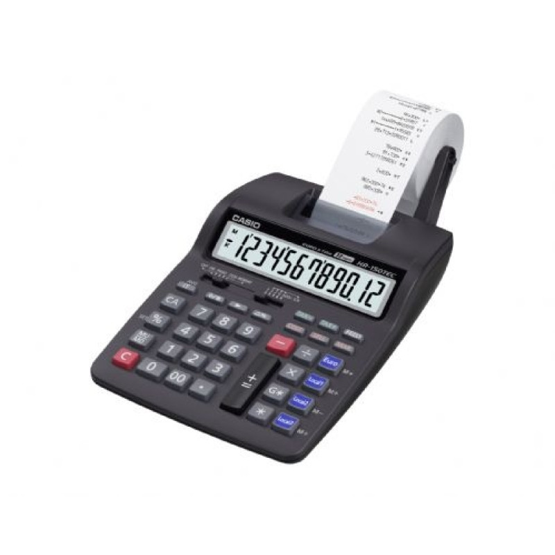 Casio HR-150TEC HR-150TEC, Escritorio, Calculadora de impresión, 12 dígitos