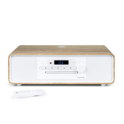 Thomson MIC301IBT MIC301IBT, Microcadena de música para uso doméstico, Blanco, Madera, Frente, 10 W, 4 Ω, 80 dB 2