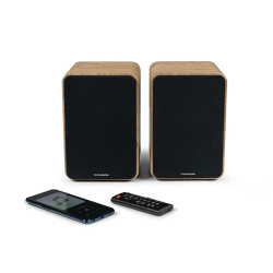 Thomson WS602DUO WS602DUO, De 1 vía, 2.0 canales, Alámbrico, 30 W, 60 - 20000 Hz, Madera