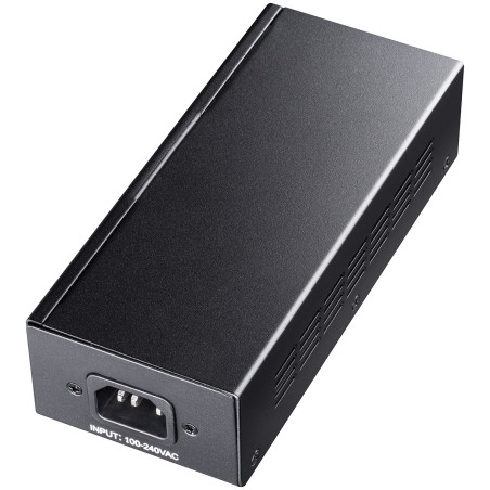 Cudy POE300 POE300, Gigabit Ethernet, 10,100,1000 Mbit/s, IEEE 802.3af, IEEE 802.3at, Negro, Poder, 1/2 (-), 3/6 (+),4/5 (+),
