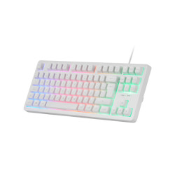 Mars Gaming MK023PES MK023, Teclado Gaming TKL, Tecnología Híbrida H-Mech, Iluminación FRGB Rainbow, Anti-ghosting, 2