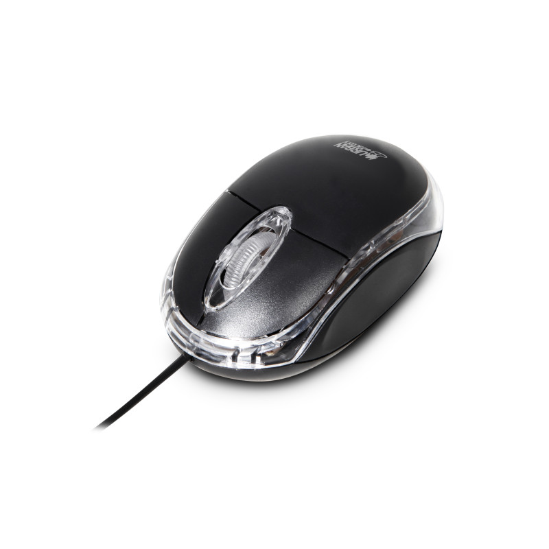 Urban Factory BDM02UF BDM02UF, Ambidextro, Óptico, USB tipo A, 800 DPI
