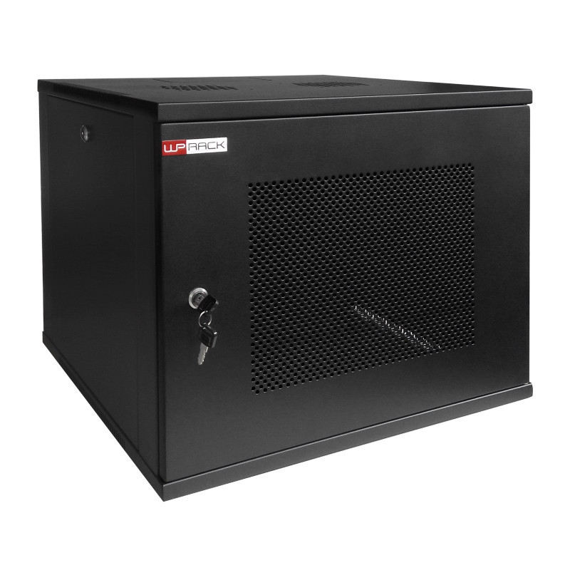 WP WPN-RWC-09604-B WPN-RWC-09604-B, Bastidor de pared, 9U, 50 kg, Bloqueo del teclado, Negro