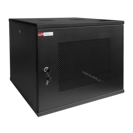 WP WPN-RWC-09604-B WPN-RWC-09604-B, Bastidor de pared, 9U, 50 kg, Bloqueo del teclado, Negro