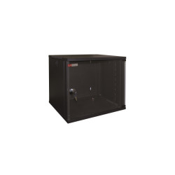 WP WPN-RWA-09606-B WPN-RWA-09606-B, Bastidor de pared, 9U, 50 kg, Bloqueo del teclado, Negro