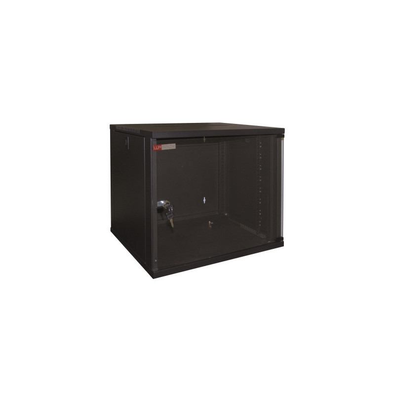 WP WPN-RWA-06606-B WPN-RWA-06606-B, Bastidor de pared, 6U, 50 kg, Bloqueo del teclado, Negro