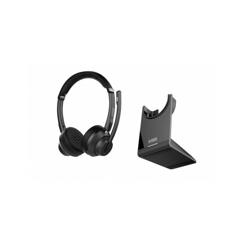 Urban Factory HBV65UF MOVEE PRO, Inalámbrico, Juego, 327 g, Auriculares, Negro