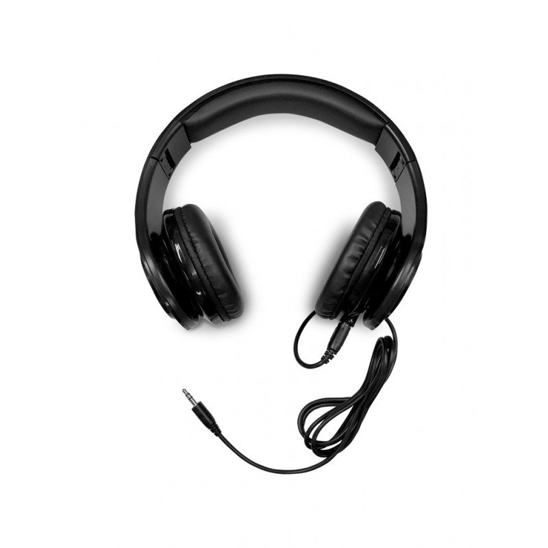 Urban Factory HLP03UF Movee, Alámbrico, 20 - 20000 Hz, Música, 163 g, Auriculares, Negro