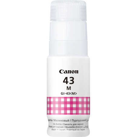 Canon 4680C001 GI-43M, Original, Magenta, Canon, PIXMA G640 PIXMA G540, 60 ml, Inyección de tinta