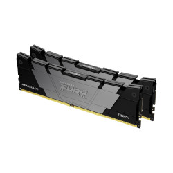 Kingston Technology KF432C16RB2K2/16 FURY 16GB 3200MT/s DDR4 CL16 DIMM (Kit de 2) Renegade Black, 16 GB, 2 x 8 GB, DDR4,