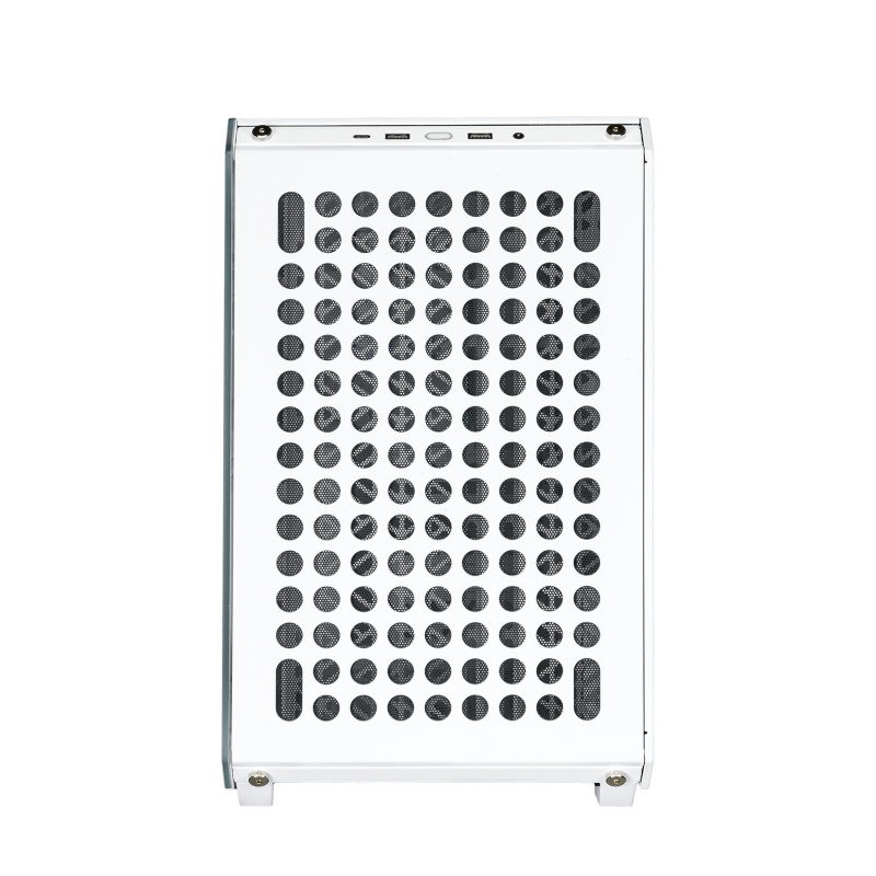 Cooler Master Q500-WGNN-S00 QUBE 500 Flatpack White Edition, Midi Tower, PC, Blanco, ATX, EATX, ITX, micro ATX, Plástico,