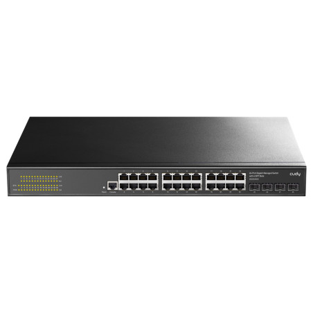Cudy GS2024S2 GS2024S2, Gestionado, L2/L3, Gigabit Ethernet (10/100/1000), Montaje en rack, 1U