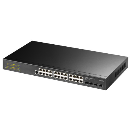 Cudy GS2024S2 GS2024S2, Gestionado, L2/L3, Gigabit Ethernet (10/100/1000), Montaje en rack, 1U