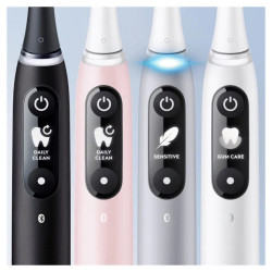 Oral-B 445111 iO Series 6, Adulto, Cepillo dental giratorio, Cuidados diarios, Cuidado de las encías, Intenso, Sensible, 2