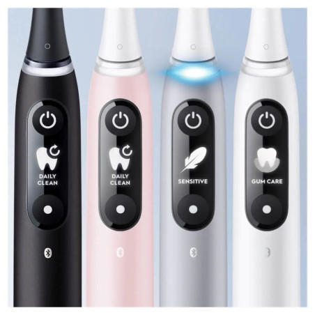 Oral-B 445111 iO Series 6, Adulto, Cepillo dental giratorio, Cuidados diarios, Cuidado de las encías, Intenso, Sensible,