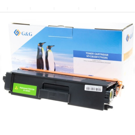 G&G NT-CB336Y NT-CB336Y, 3500 páginas, Amarillo, 1 pieza(s)