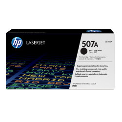 HP CE400A Cartucho de tóner original LaserJet 507A negro, 5500 páginas, Negro, 1 pieza(s)