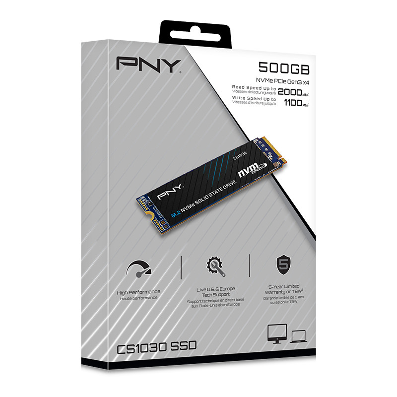 PNY M280CS1030-500-RB CS1030, 500 GB, M.2