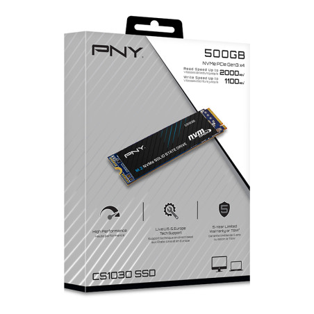 PNY M280CS1030-500-RB CS1030, 500 GB, M.2