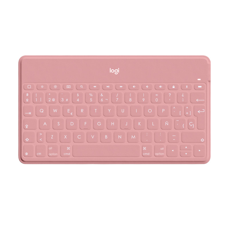 Logitech 920-010043 920-010043, QWERTY, Español, 1,7 cm, 1,2 mm, Apple, Keys-To-Go con teclas de acceso directo de iOS