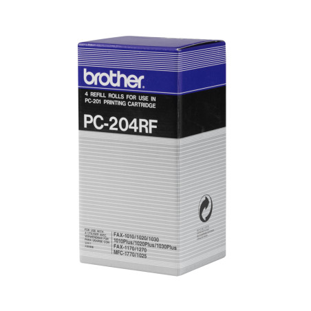 Brother PC-204RF PC-204RF, Cinta de fax, 420 páginas, Negro, Brother MFC-1770, MFC-1780, MFC-1870MC, MFC-1970MC,