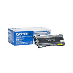Brother TN-2000 TN-2000, 2500 páginas, Negro, 1 pieza(s)