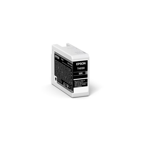 Epson C13T46S800 UltraChrome Pro, Negro mate, Tinta a base de pigmentos, 25 ml, 1 pieza(s)