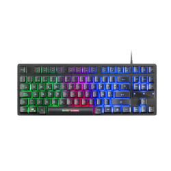 Mars Gaming MCPTKLES Combo RGB Teclado y Ratón, Diseño TKL, Layout Español, MCPTKLES, Color Negro, Alámbrico, USB, 2
