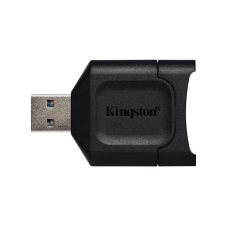 Kingston Technology MLP MobileLite Plus, SD, Negro, USB 3.2 Gen 1 (3.1 Gen 1) Type-A, 51,8 mm, 33,5 mm, 9 mm