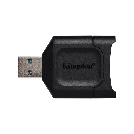 Kingston Technology MLP MobileLite Plus, SD, Negro, USB 3.2 Gen 1 (3.1 Gen 1) Type-A, 51,8 mm, 33,5 mm, 9 mm