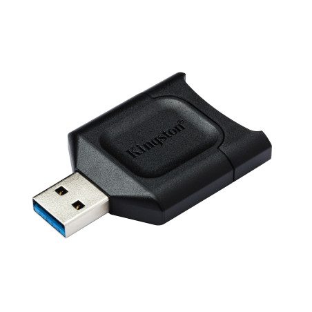 Kingston Technology MLP MobileLite Plus, SD, Negro, USB 3.2 Gen 1 (3.1 Gen 1) Type-A, 51,8 mm, 33,5 mm, 9 mm