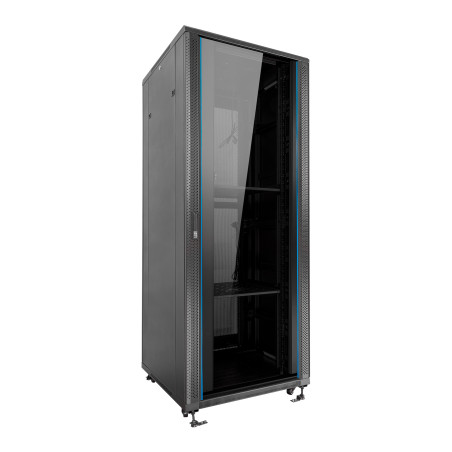 aiten data F80.88.47 Armario De Suelo 47u Ancho 800 Fondo 800, Rack o bastidor independiente, 47U, 600 kg, Bloqueo del teclado,