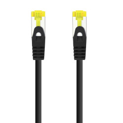 Nanocable 10.20.1903-BK Cable de red latiguillo RJ45 LSZH Cat.6A SFTP AWG26, Negro, 3.0 m, 3 m, Cat6a, SF/UTP (S-FTP), RJ-45, 2