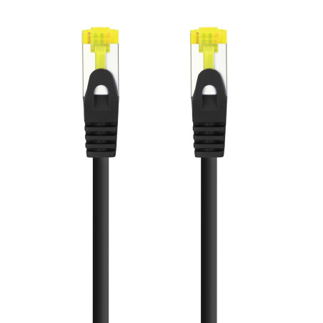 Nanocable 10.20.1903-BK Cable de red latiguillo RJ45 LSZH Cat.6A SFTP AWG26, Negro, 3.0 m, 3 m, Cat6a, SF/UTP (S-FTP), RJ-45,