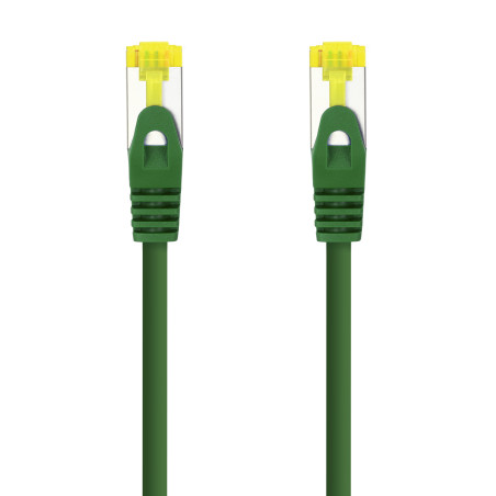 Nanocable 10.20.1902-GR Cable de red latiguillo RJ45 LSZH Cat.6A SFTP AWG26, Verde, 2.0 m, 2 m, Cat6a, SF/UTP (S-FTP), RJ-45,