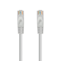 Nanocable 10.20.1807 Cable de red latiguillo RJ45 LSZH Cat.6A UTP AWG24, Gris, 7.0 m, 7 m, Cat6a, U/UTP (UTP), RJ-45, RJ-45, 2