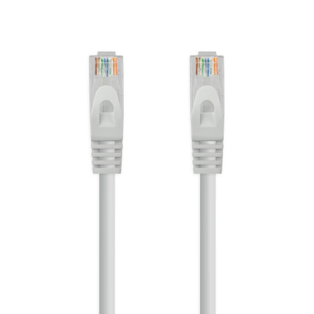 Nanocable 10.20.1807 Cable de red latiguillo RJ45 LSZH Cat.6A UTP AWG24, Gris, 7.0 m, 7 m, Cat6a, U/UTP (UTP), RJ-45, RJ-45,