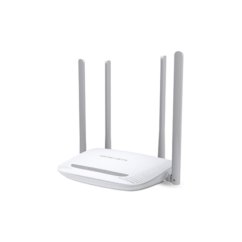Mercusys MW325R MW325R, Wi-Fi 4 (802.11n), Banda única (2,4 GHz), Ethernet, Blanco, Router de sobremesa