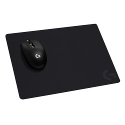 Logitech G 943-000100 943-000100, Negro, Monocromo, Tela, Caucho, Alfombrilla de ratón para juegos 2
