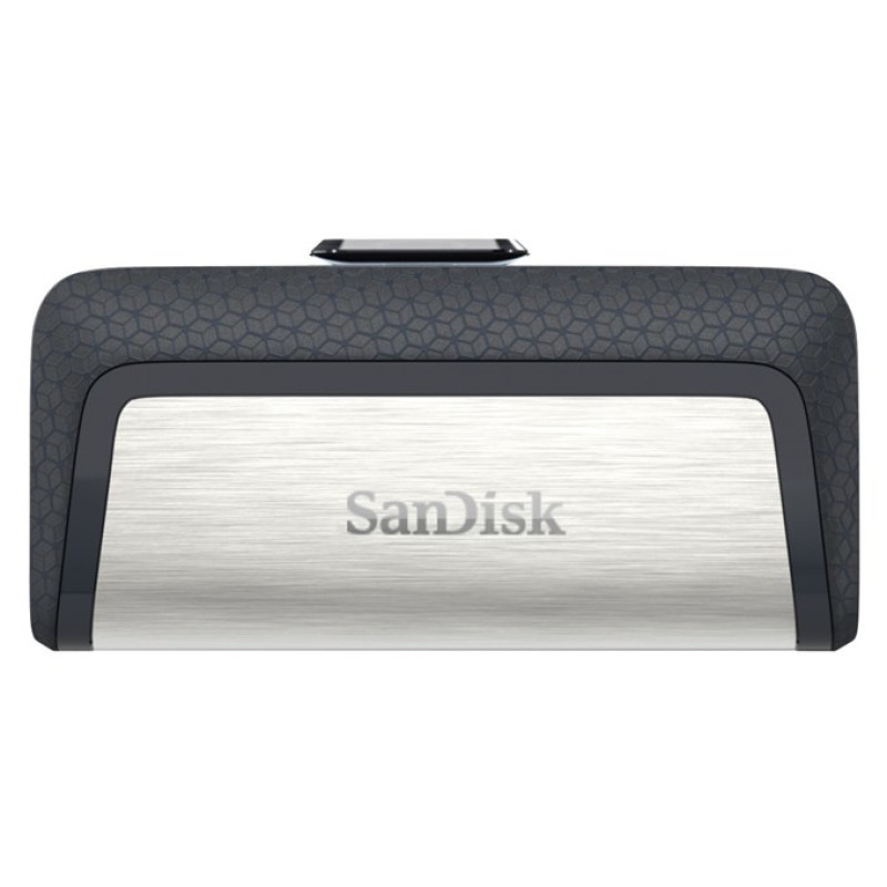 SanDisk SDDDC2-064G-G46 173338, 64 GB, USB Type-A / USB Type-C, 150 MB/s, Deslizar, 9,1 g, Negro, Plata