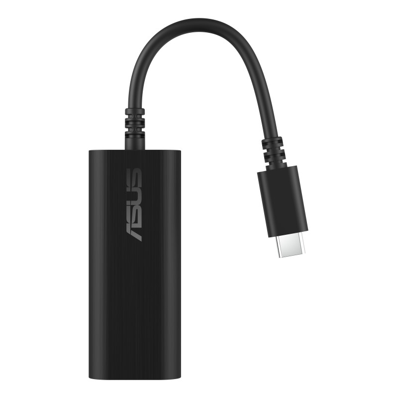 ASUS 90IG0A60-MW0L0V USB-C2500 V2, Alámbrico, USB, Ethernet, Negro