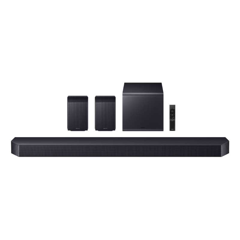 Samsung HW-Q990F/EN HW-Q990F, 11.1.4 canales, 756 W, DTS 5.1, DTS Express, DTS-HD Master Audio, DTS:X, Dolby Atmos, Dolby