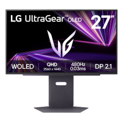 LG 27GX790A-B.AEU 27GX790A-B, 68,6 cm (27"), 2560 x 1440 Pixeles, 2K, OLED, 0,03 ms, Negro