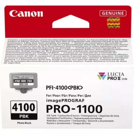 Canon 6777C001 LUCIA PRO II, Rendimiento estándar, Foto negro, 1 pieza(s), 206 páginas, Pack individual