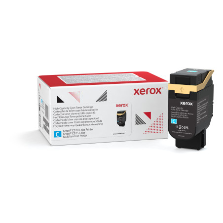 Xerox 006R04828 C320/C325 Cartucho de tóner cian de alta capacidad (5500 páginas), 0 páginas, 5500 páginas, Cian, 1 pieza(s)
