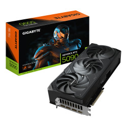 GIGABYTE GV-N5090WF3OC-32GD GeForce RTX 5090 WINDFORCE OC 32G Tarjeta Gráfica - 32GB GDDR7, 512 bits, PCI-E 5.0, 2467MHz