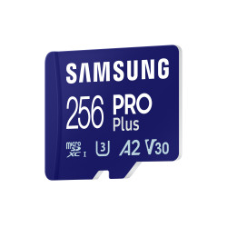 Samsung MB-MD256SA/EU PRO Plus MB-MD256SA/EU, 256 GB, MicroSDXC, Clase 3, UHS-I, 180 MB/s, 130 MB/s 2